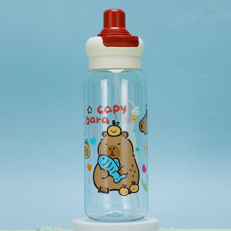 CAPYBARA PLASTIC WATER CUP FOR KIDS