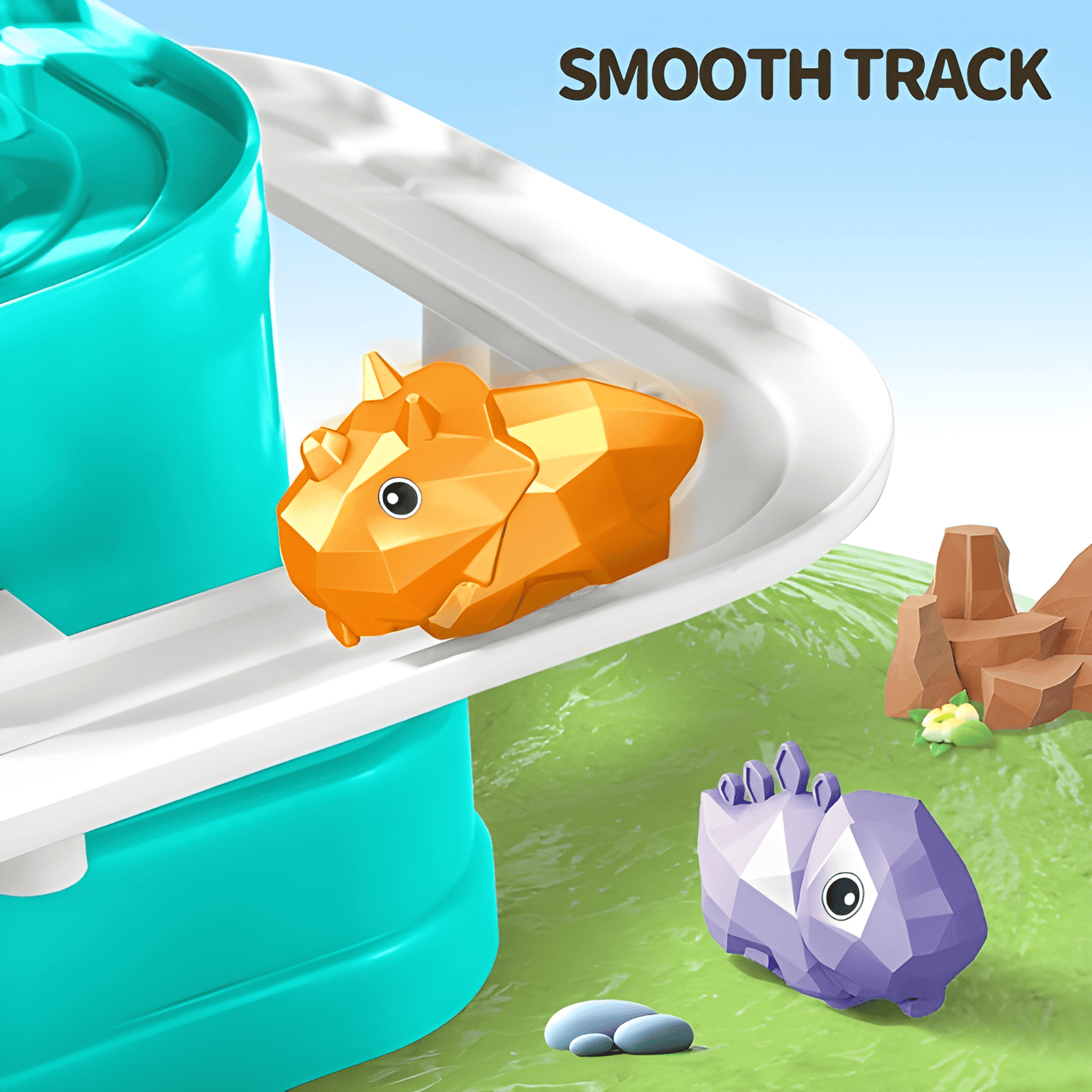 DINOSAUR ADVENTURE ORBITAL TRACK SET FOR KIDS