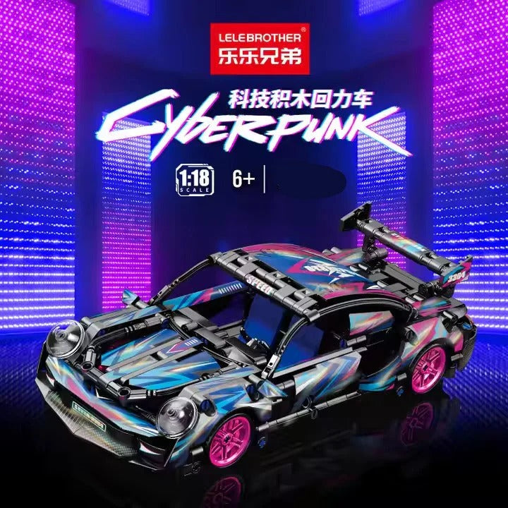 1:18 SPEED PULL BACK BLOCKS - 451PCS
