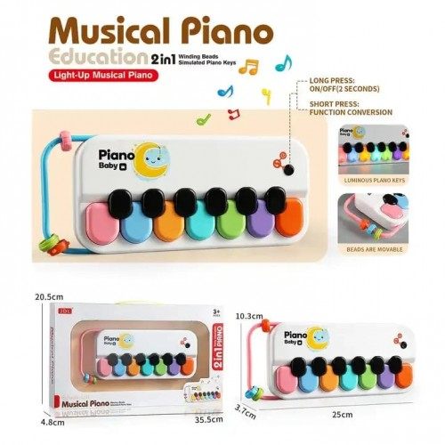 MULTIFUNCTIONAL MUSICAL INSTRUMENT PIANO TOY FOR KIDS