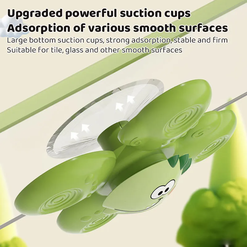 ANIMAL SHAPE SUCTION CUP SPINNER TOYS
