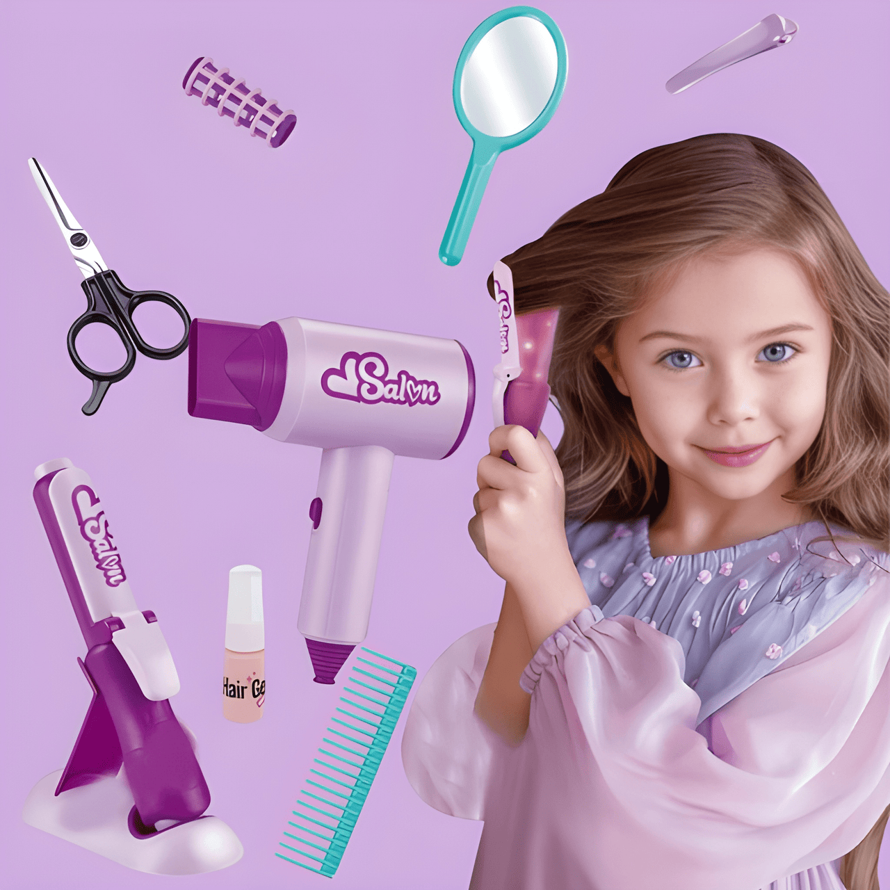 SALVAN HAIR DRESSER KIDS' VANITY & BEAUTY PLAYSET