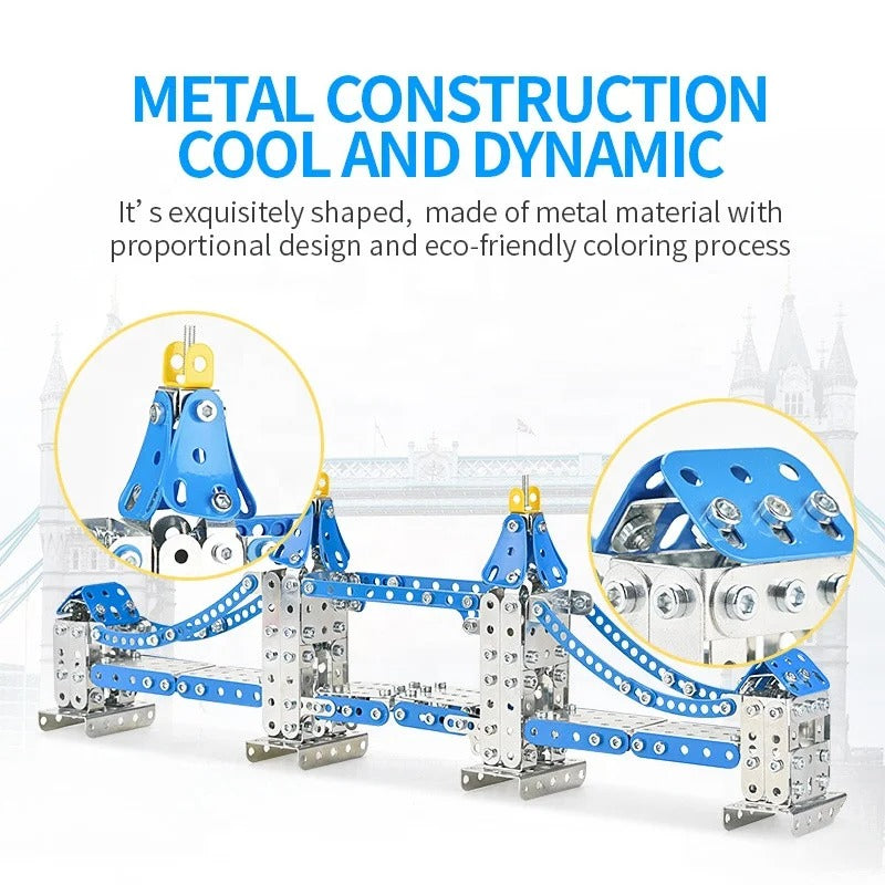 METAL CONSTRUCTION SET LONDON BRIDGE - 588 PCS