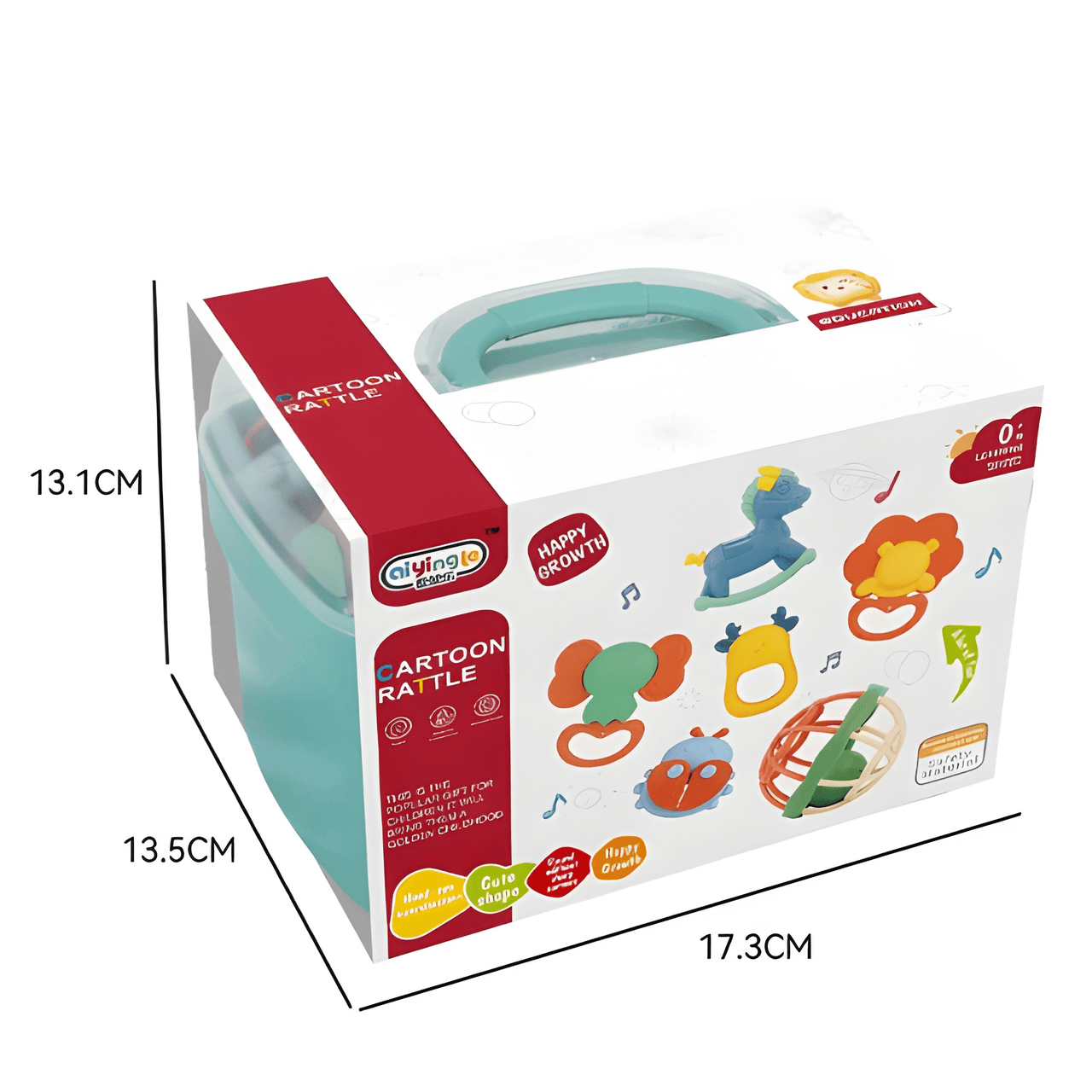 BABY RATTEL GIFT SET WITH BOX