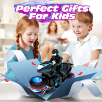 Thumbnail for REMOTE CONTROL STUNT BIKE WITH WATCH FOR KIDS