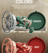 Thumbnail for 2 IN 1 DINOSAUR LARGE BUBBLES GUN FOR KIDS