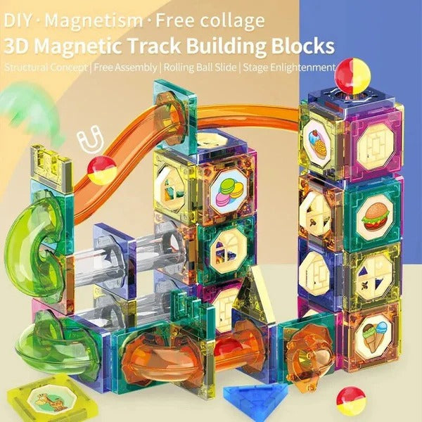 DIY MAGIC MAGNETIC BUILDING BLOCKS