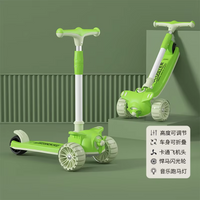 Thumbnail for 3 IN 1 KIDS PREMIUM FOLDABLE SCOOTY WITH MUSIC & LIGHTS