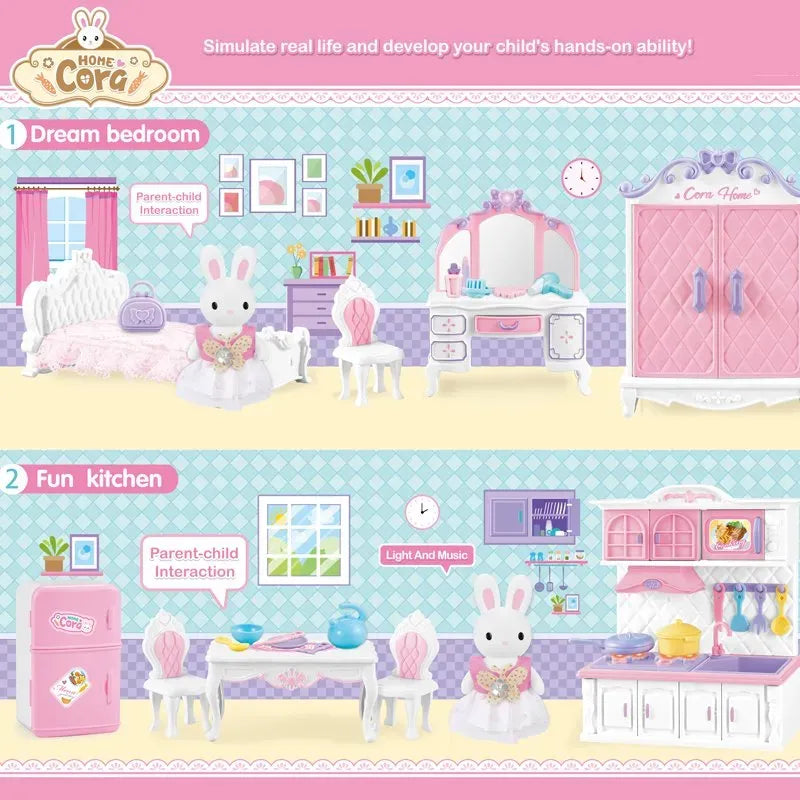 HOME CORA PLAY HOUSE SET