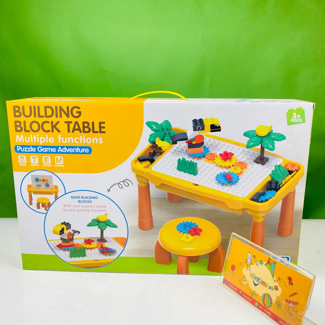 MULTIPLE FUNCTION BUILDING BLOCK TABLE