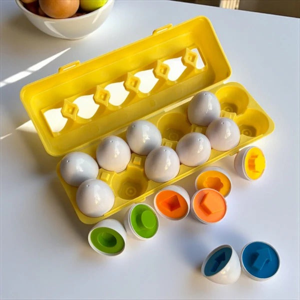 MULTI-SHAPE EGGS PUZZLE TOY