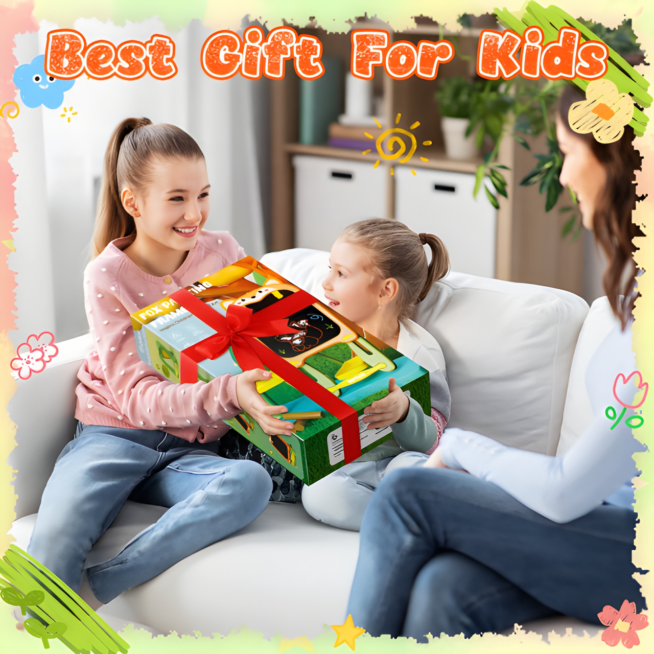 CAT MAGNECTIC DRAWING BOARD WITH CHAIR