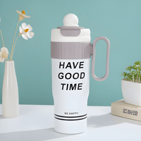 Thumbnail for VACUUM INSULATED STAINLESS STEEL TUMBLER BOTTEL WITH HANDLE ( PACK OF 1 )