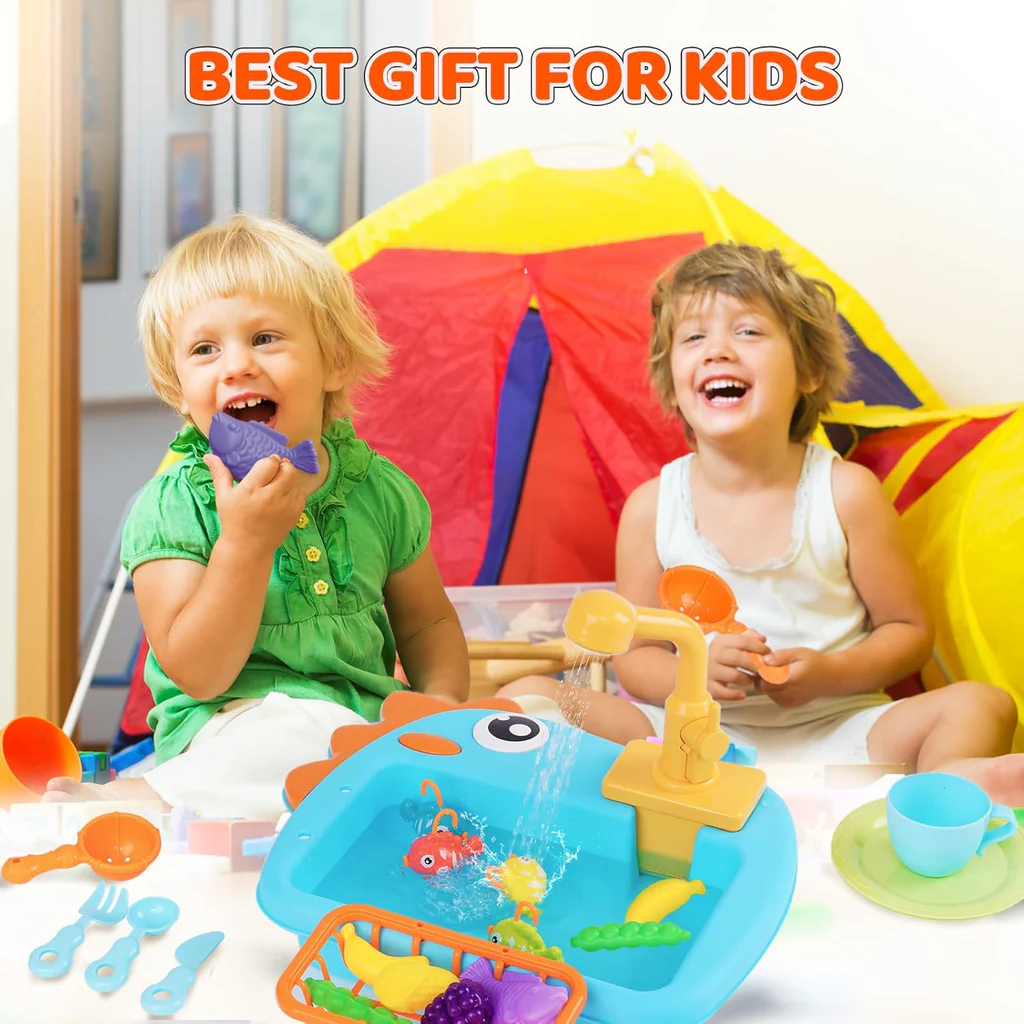 DINOSAUR KITCHEN SINK PLAYSET FOR KIDS