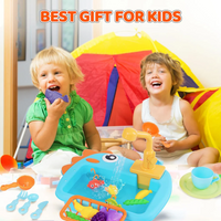 Thumbnail for DINOSAUR KITCHEN SINK PLAYSET FOR KIDS
