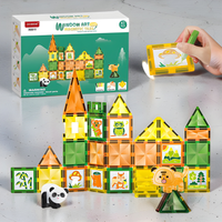 Thumbnail for WINDOW ART MAGNETIC TILES CREATIVE BUILDING SET  – 47 PCS