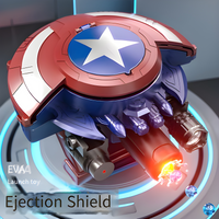 Thumbnail for CAPTAIN’S EJECTION SHIELD BLASTER – WEARABLE TRANSFORMING LAUNCH TOY