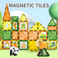 Thumbnail for WINDOW ART MAGNETIC TILES CREATIVE BUILDING SET  – 47 PCS