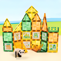 Thumbnail for WINDOW ART MAGNETIC TILES CREATIVE BUILDING SET  – 47 PCS