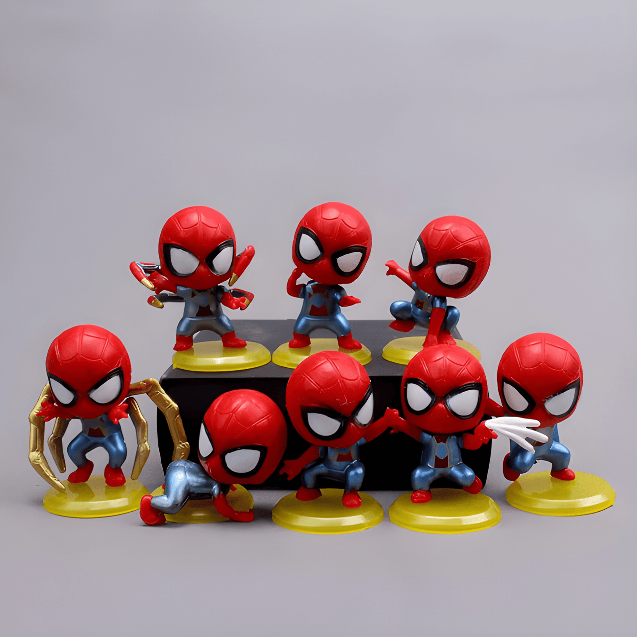 MARVEL THE AVENGERS SUPERHERO SPIDERMAN 8 - PCS