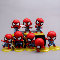 Thumbnail for MARVEL THE AVENGERS SUPERHERO SPIDERMAN 8 - PCS