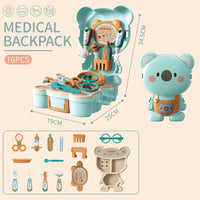Thumbnail for PRETEND PLAY DOCTOR PLAY SET - 16PCS