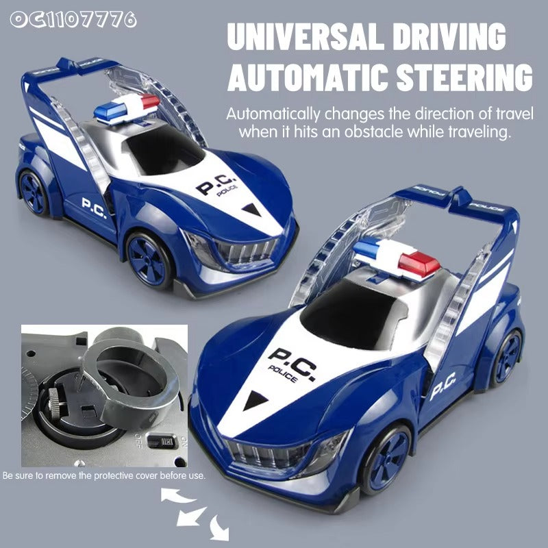 POLICE CAR WITH LIGHT & SOUND