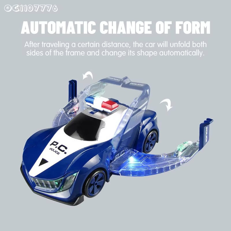 POLICE CAR WITH LIGHT & SOUND