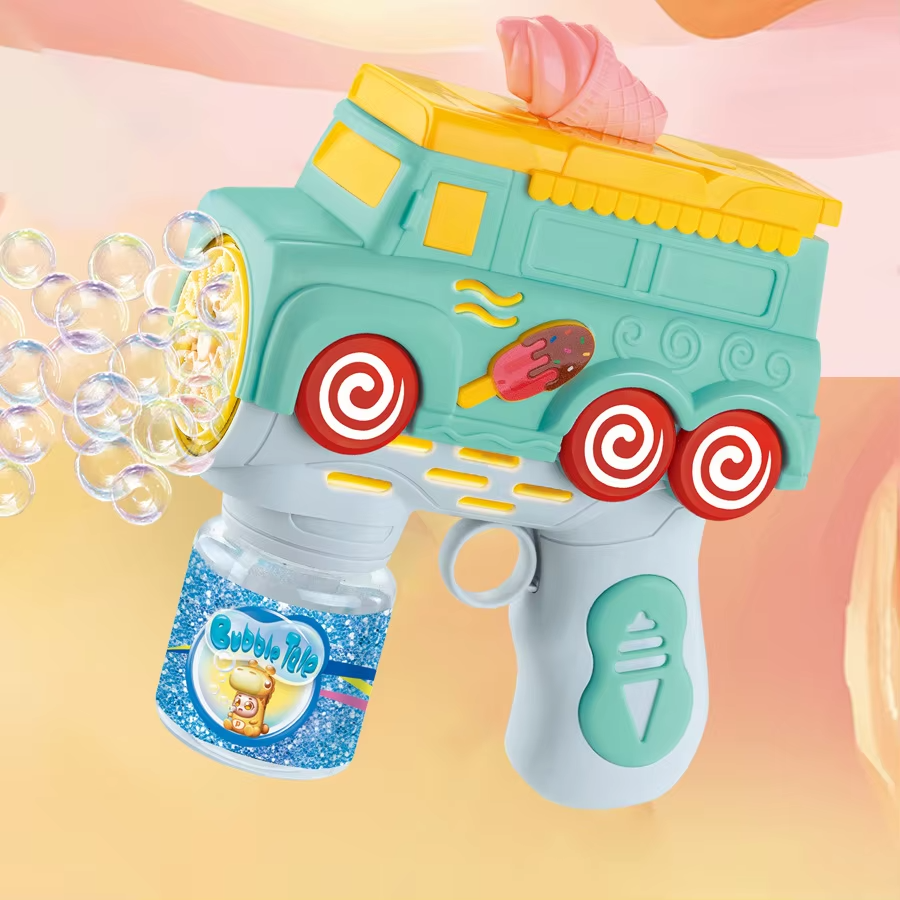 ICE CREAM BUBBLE MACHINE GUN FOR KIDS