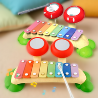 Thumbnail for MUSICAL MUSHROOM XYLOPHONE DRUM SET ( PACK OF 1 )