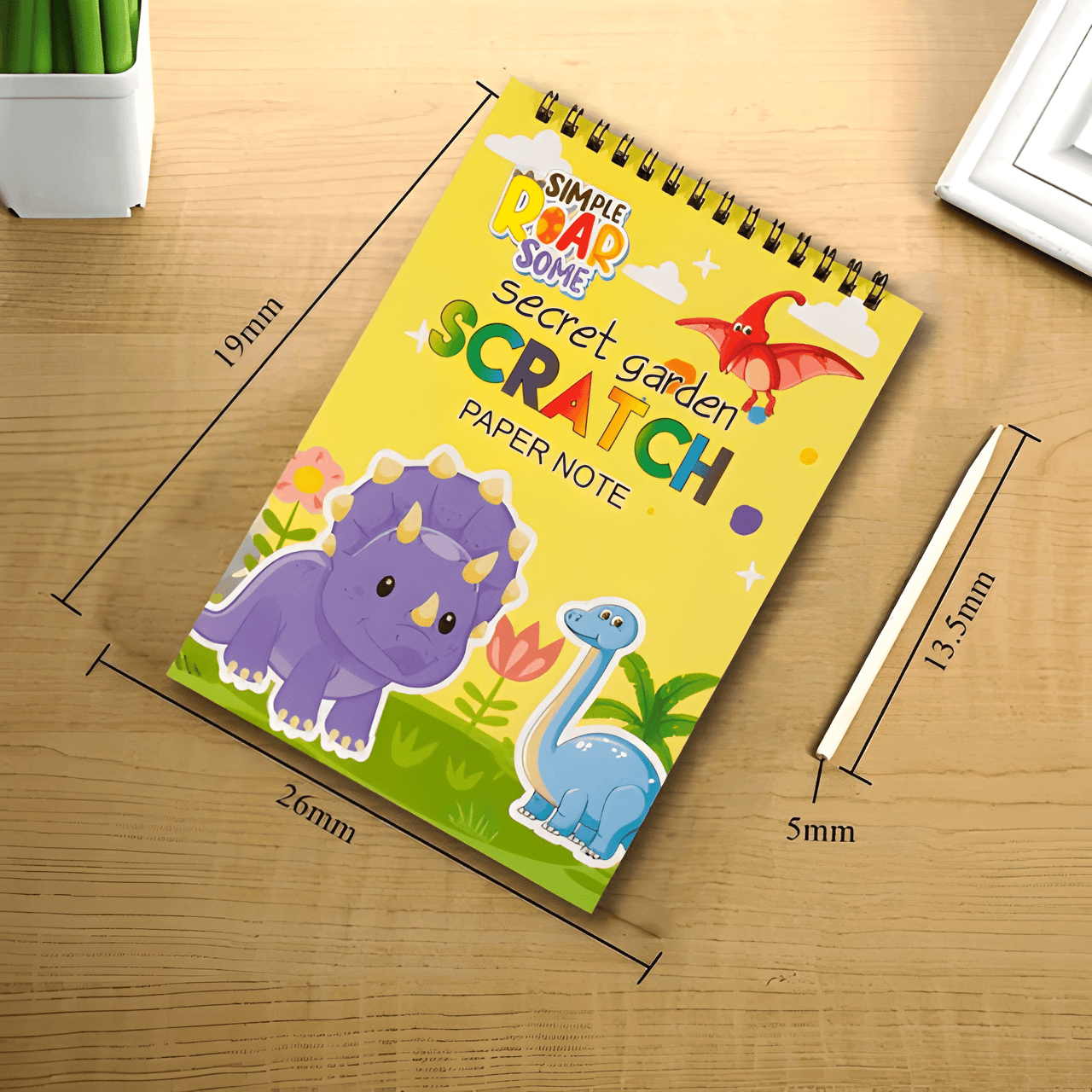 SCRATCH ART BOOK FOR KIDS