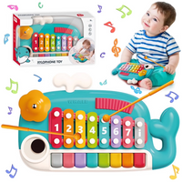Thumbnail for 2 IN 1 BABY WHALE PIANO & XYLOPHONE