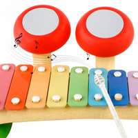 Thumbnail for MUSICAL MUSHROOM XYLOPHONE DRUM SET ( PACK OF 1 )