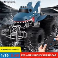 Thumbnail for 1:16 RECHARGEABLE RC STUNT SHARK OFF ROAD CAR