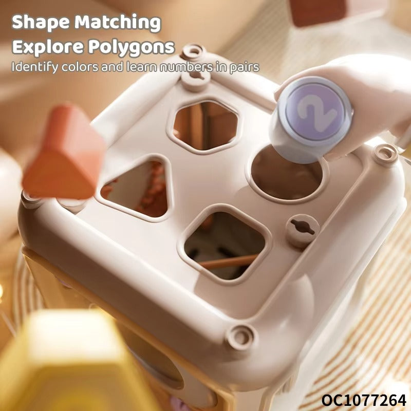 MULTI-FUNCTION SIX-SIDED HAND DRUM TOY