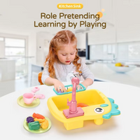 Thumbnail for DINOSAUR KITCHEN SINK PLAYSET FOR KIDS