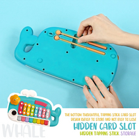Thumbnail for 2 IN 1 BABY WHALE PIANO & XYLOPHONE