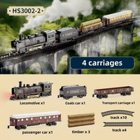 Thumbnail for VINTAGE ELECTRIC STEM TRAIN WITH TRACKS ( 4 SET )