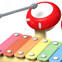 Thumbnail for MUSICAL MUSHROOM XYLOPHONE DRUM SET ( PACK OF 1 )