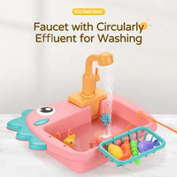 Thumbnail for DINOSAUR KITCHEN SINK PLAYSET FOR KIDS