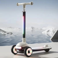 Thumbnail for KIDS FOLDABLE 3 WHEEL SCOOTY WITH LIGHTS
