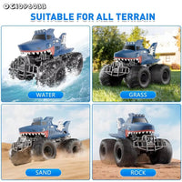Thumbnail for 1:16 RECHARGEABLE RC STUNT SHARK OFF ROAD CAR