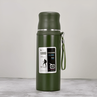 Thumbnail for STAINLESS STEEL INSULATED FLASK WATER BOTTEL WITH LID ( PACK OF 1 )