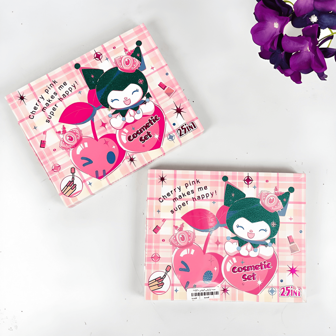 28 IN 1 KUROMI MAKEUP 3 LAYERS KIT FOR GIRLS