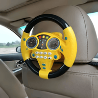 Thumbnail for MULTI FUNCTIONAL SIMULATION STEERING WHEEL TOY FOR KIDS