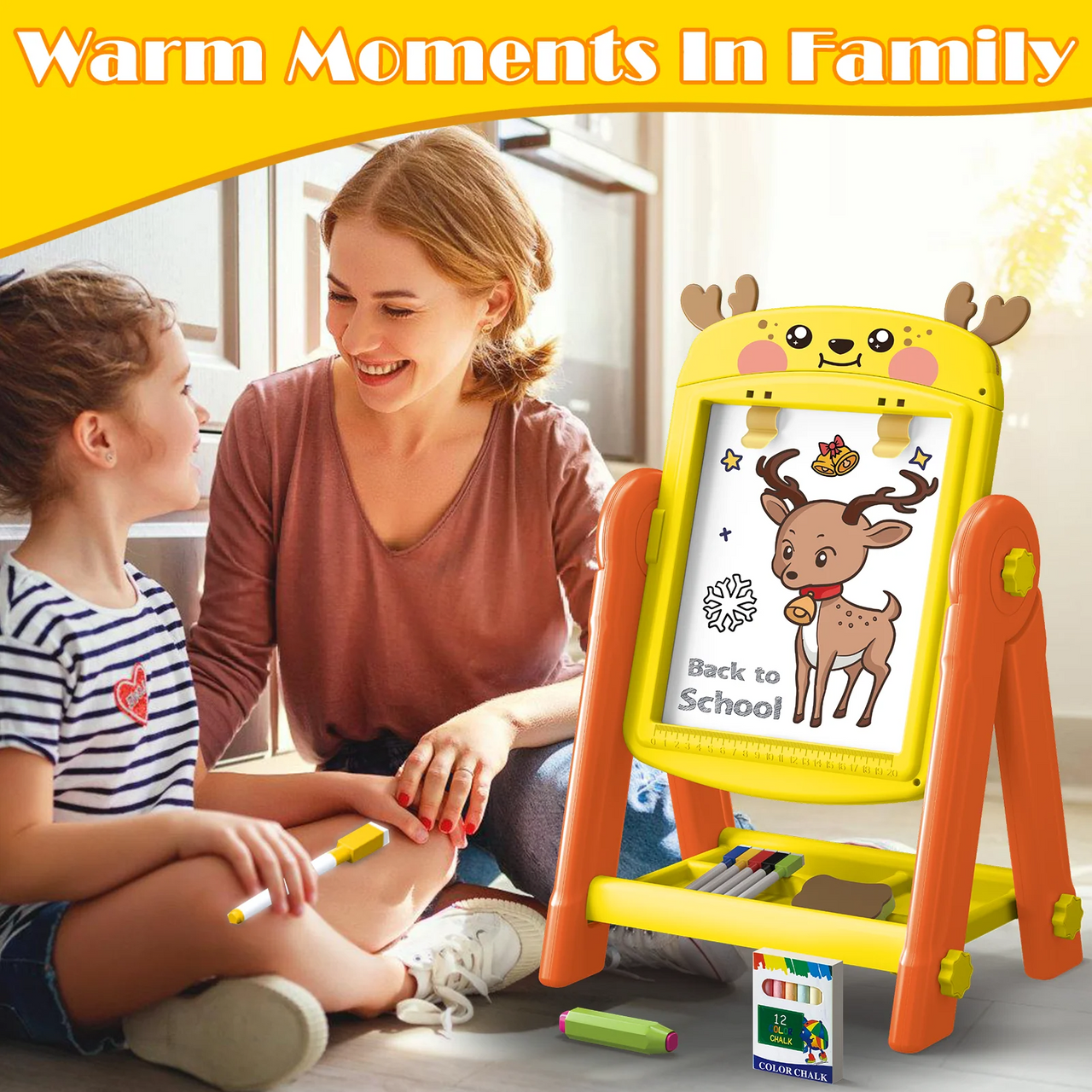 DEER EASEL MAGNETIC DRAWING BOARD