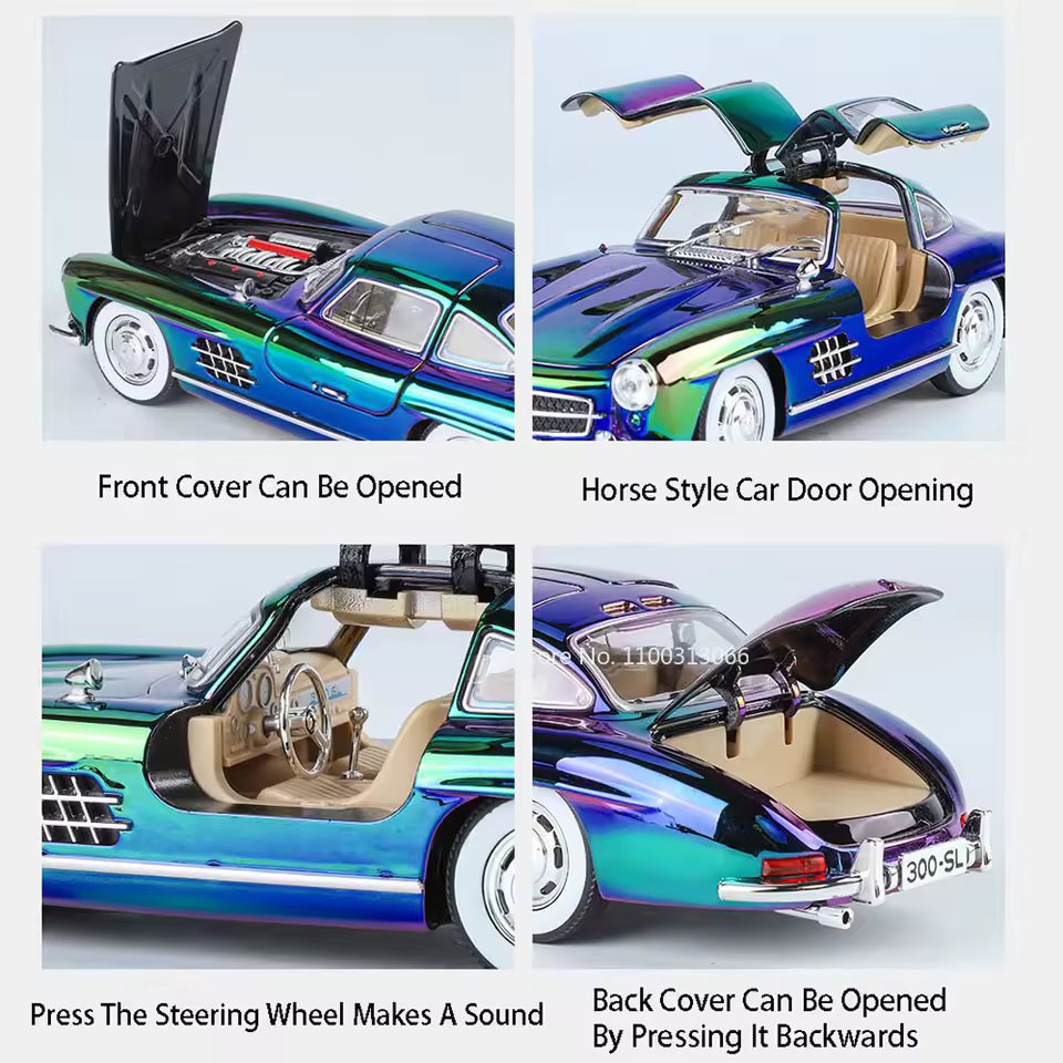 1:24 300SL ALLOY DIECAST MODEL