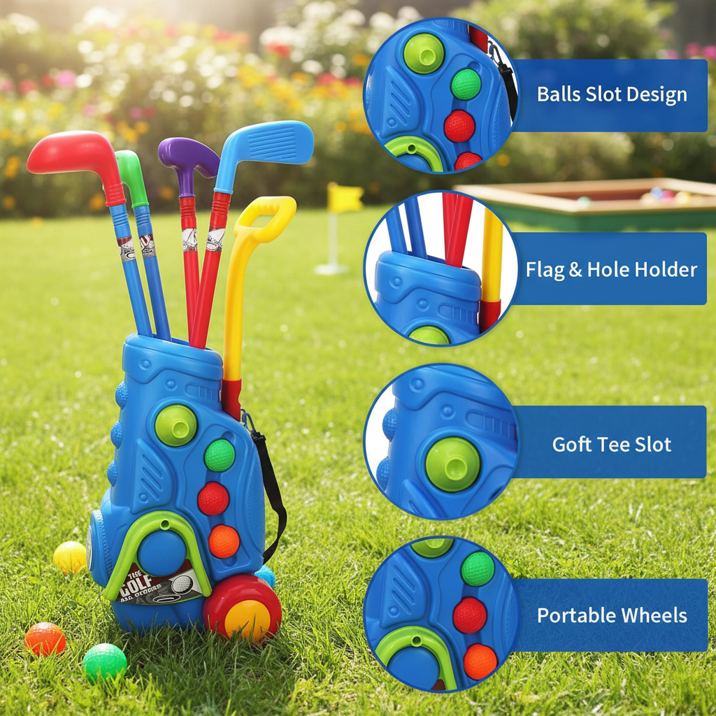 GOLF PLAY SET FOR KIDS