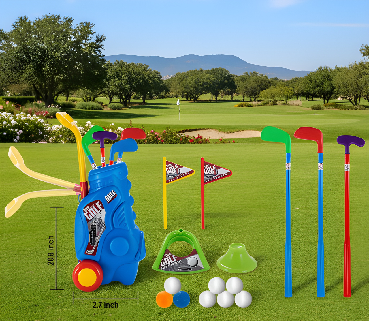 GOLF PLAY SET FOR KIDS