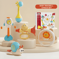Thumbnail for NEW BORN BABY RATTLE SET - 5 PCS